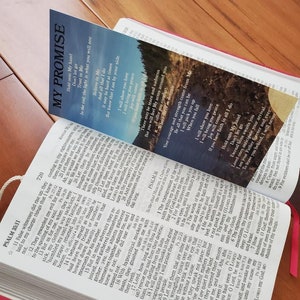 My Promise Bookmark (Loss, Grief & Hope)(JUMBO SIZED)