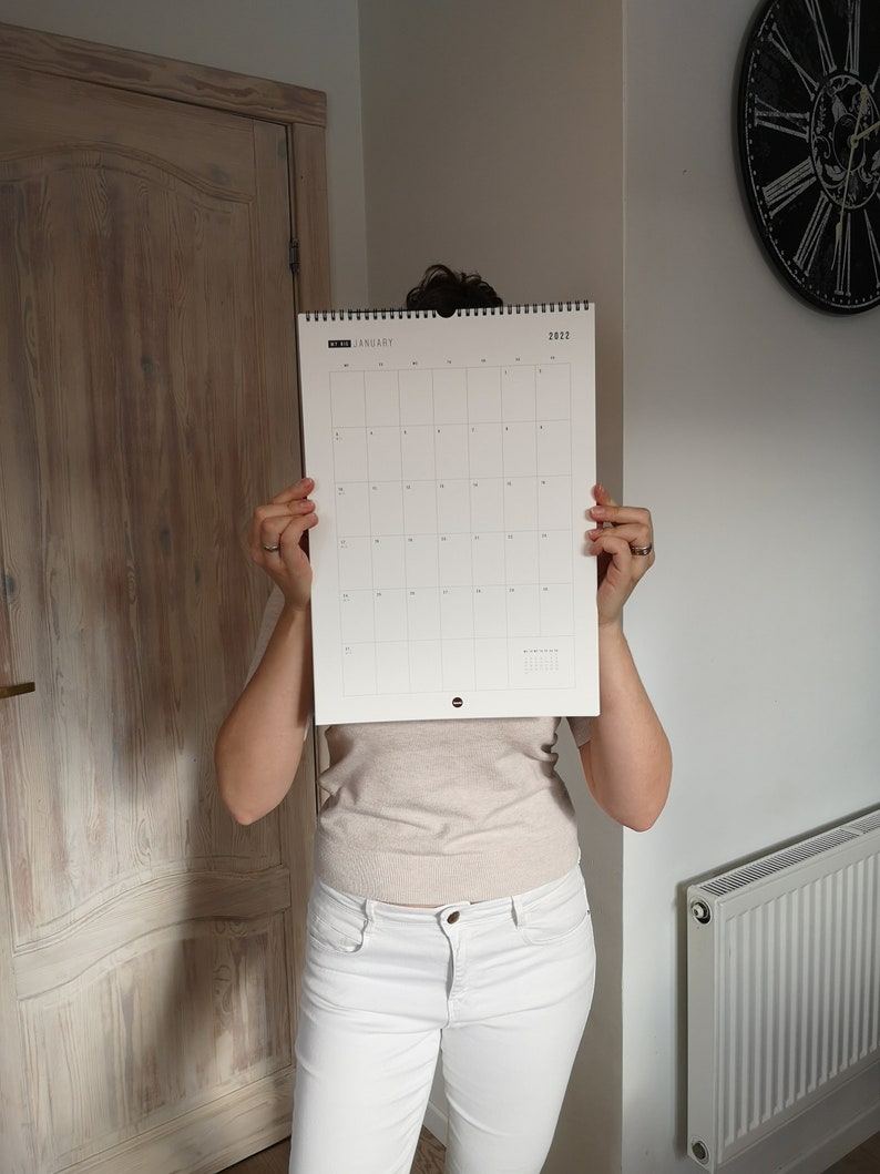 2024 Wall Calendar A3 size Minimal Large Wall Planner Organiser image 8