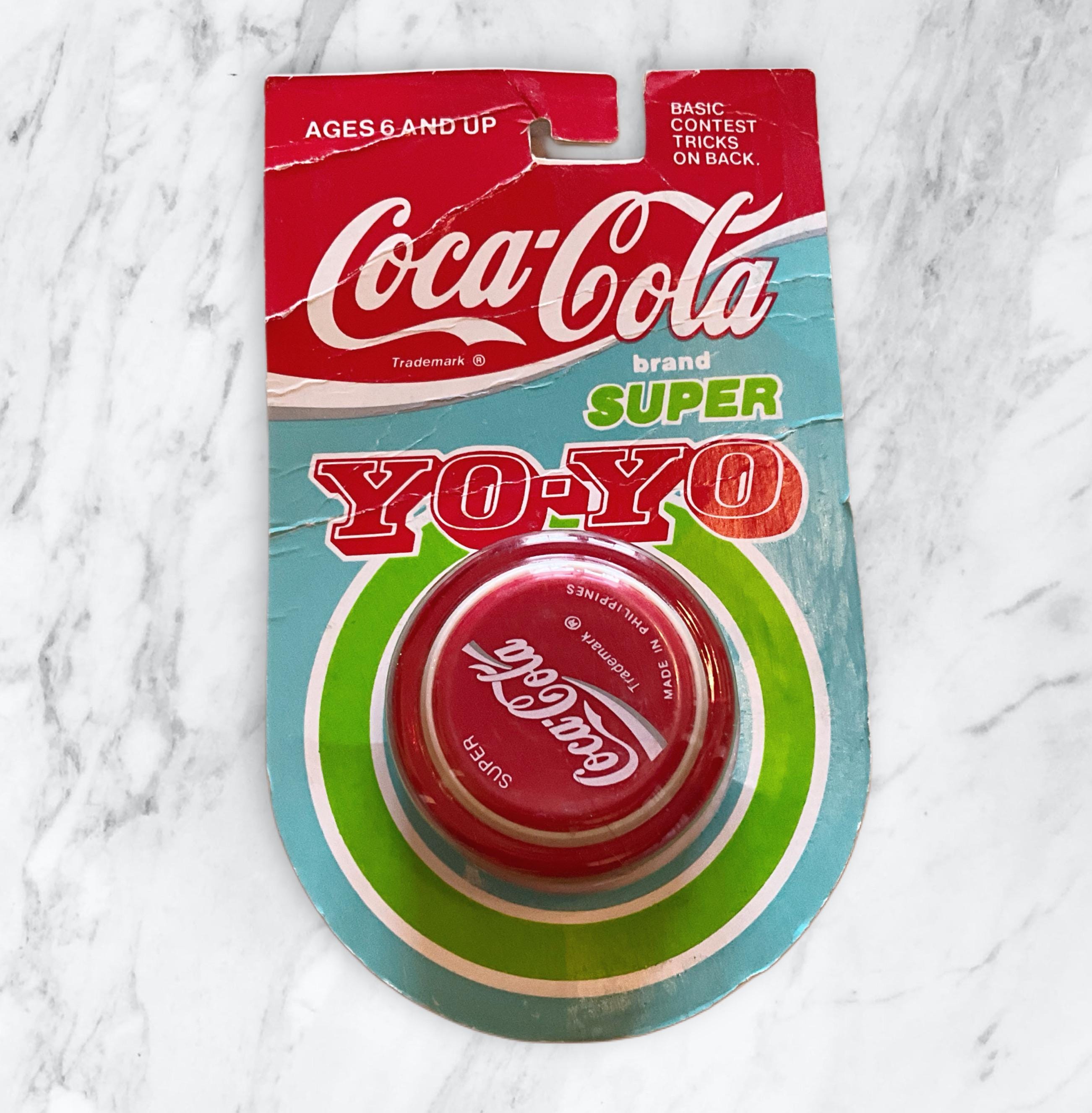 Coca-Cola Russell Yo-Yo ストリング付き 12 pcs Phil Issue Yo-Yo RUSSELL Bright Red SUPER COCA COLA