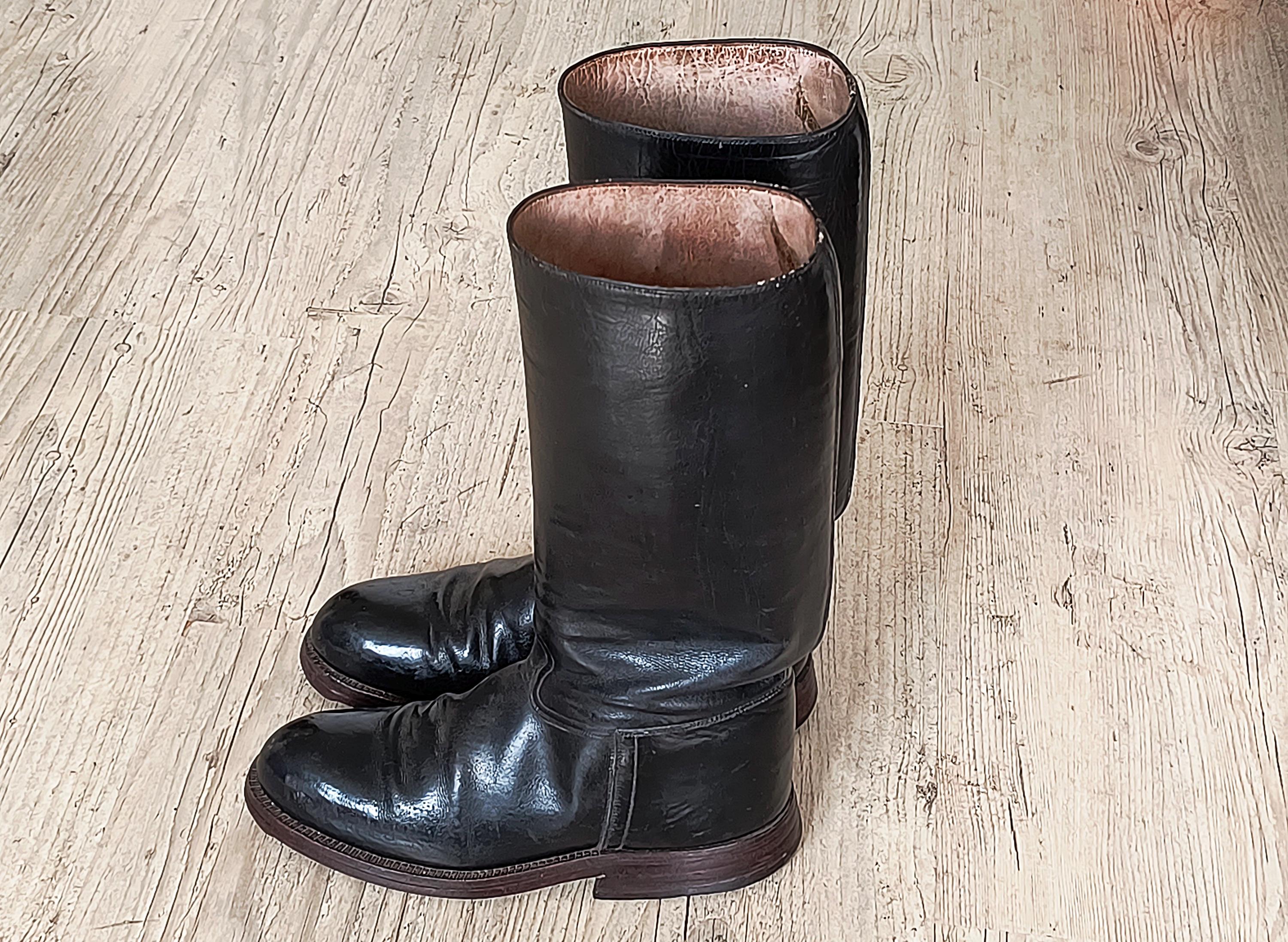 German Tanker Boots Etsy UK