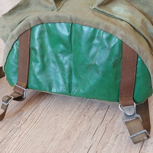 Oversized Canvas Backpack. image 6