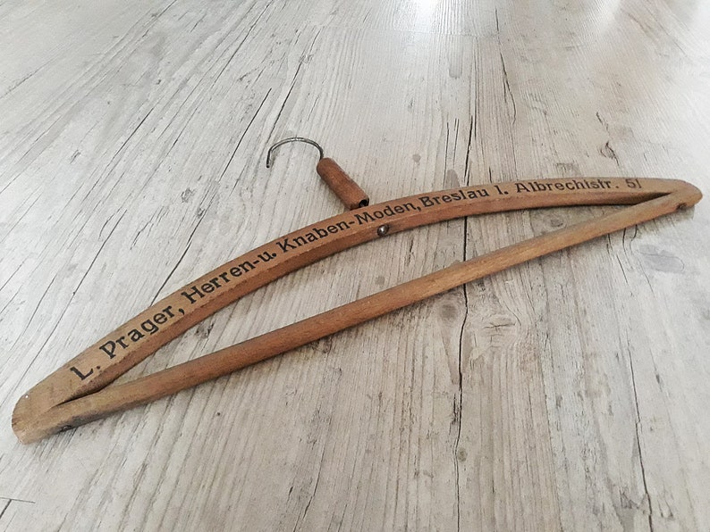 Antique Wooden Hanger. image 3