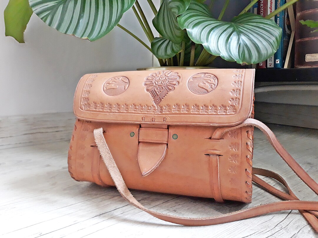 Lovely Old Leather Bags Etsy