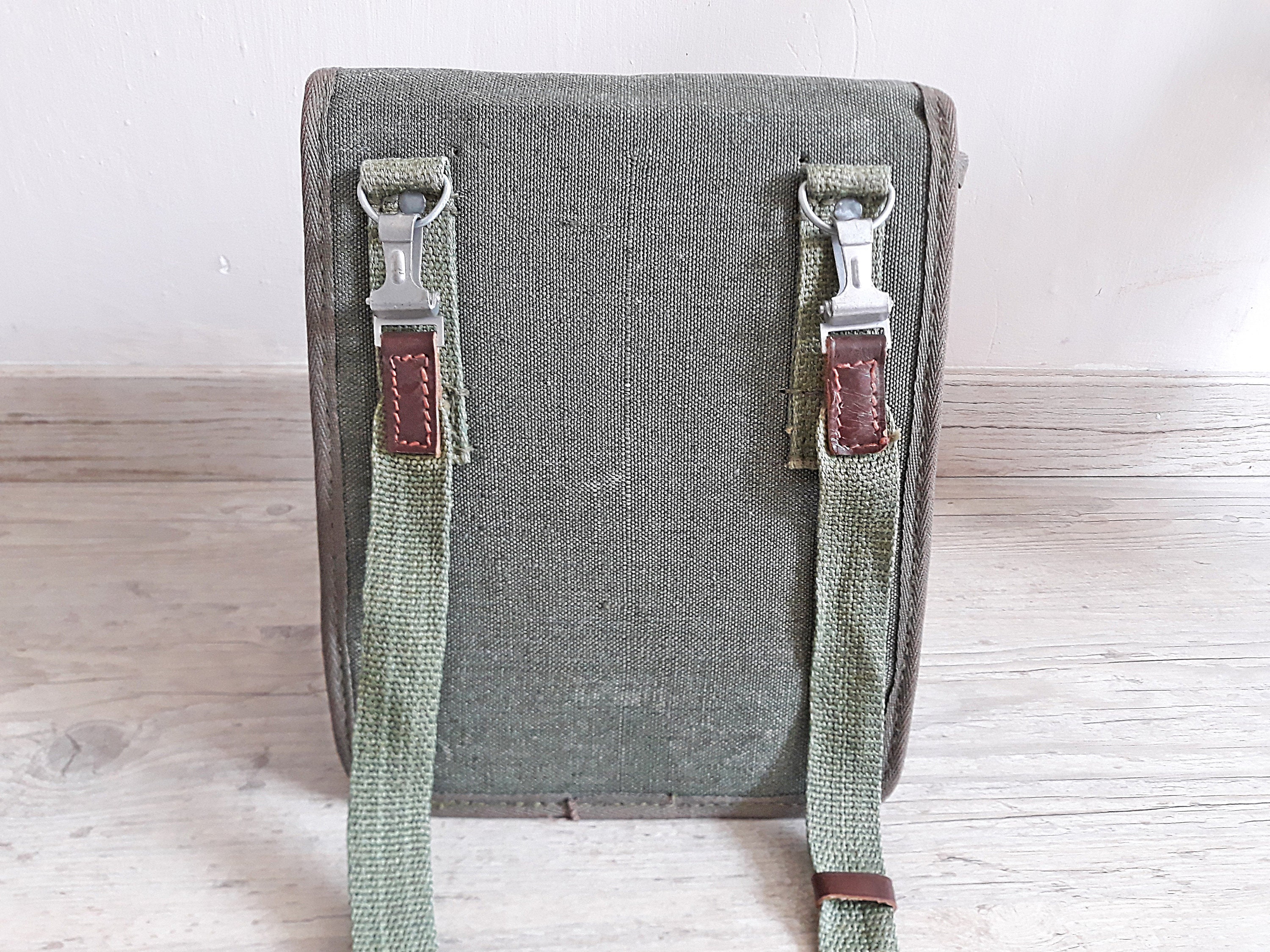 Vintage Military Messenger Bag Etsy