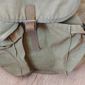 Oversized Canvas Backpack. image 4