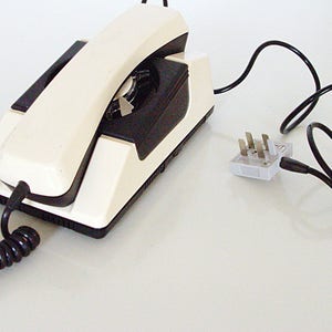 Vintage Rotary Telephone.