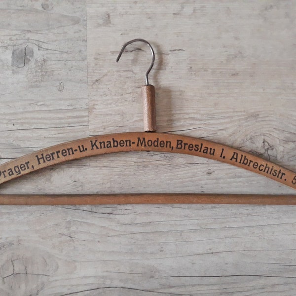 Antique Wooden Hanger.