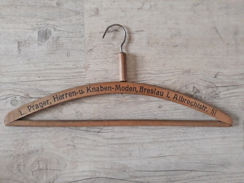 Antique Wooden Hanger. image 1