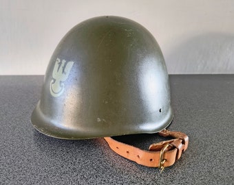 Polish Militia Helmet. Vintage  Helmet