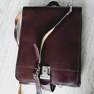 Military Leather Bag.