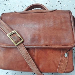 Vintage Ledertasche.