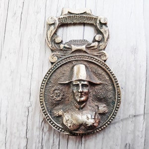 Brass Bottle Opener. Napoleon.
