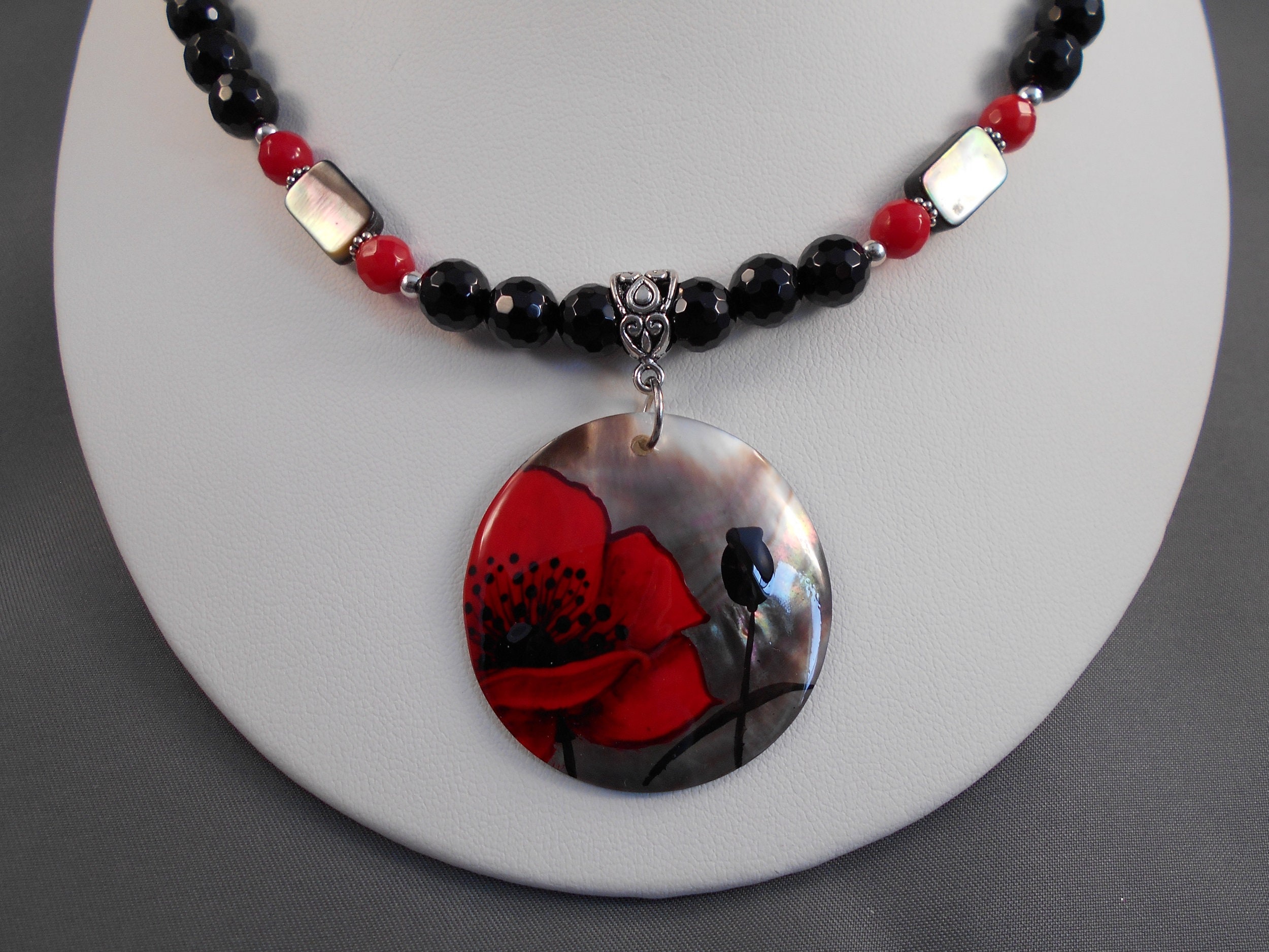 Red Lip Shell Beads – Estate Beads & Jewelry