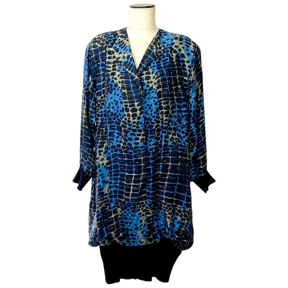 Vintage 1980s Tube Dress by Richilene L/XL — Rare!