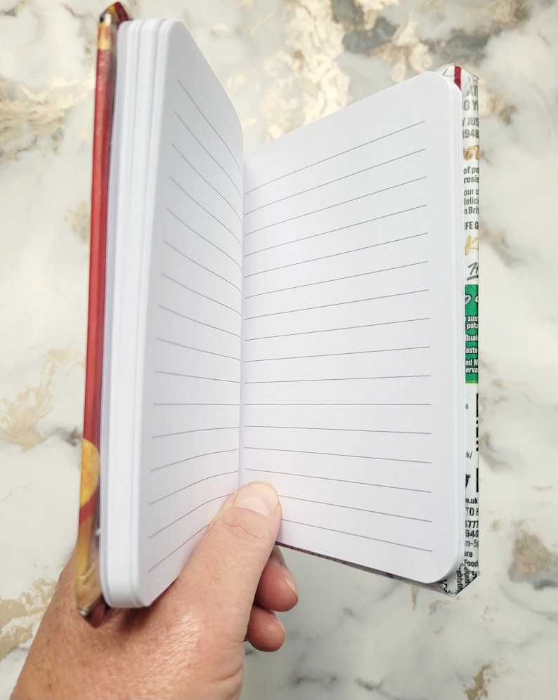 Walkers Crisps A6 Notepad: Recycled Wrapper Notebook - Etsy