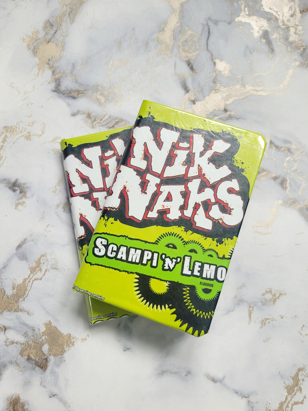 Nik Naks Scampi and Lemon A6 Lined Notebook Cocered by Hand by Etsy