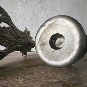 Cast Iron Silver-Plate Candle Wall Sconce, Candlestick Holder Sconce for Taper image 7