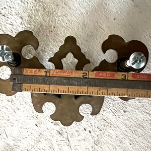 Chippendale Style Drawer Pull, 3 Center to Center, Brass Plated Traditional Bail Pull Hardware image 6