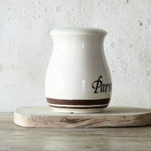 Large Parmesan Cheese Shaker with Handle, Parmigiano Shaker, Farmhouse Kitchen Decor image 3