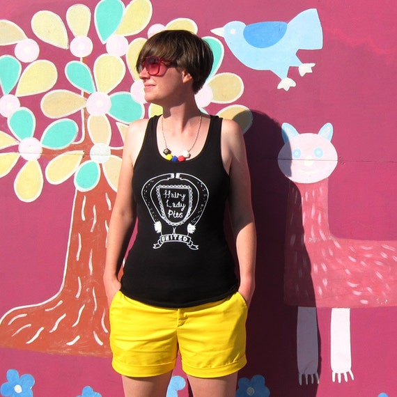 Items similar to Hairy Lady Pits Tank Large on Etsy