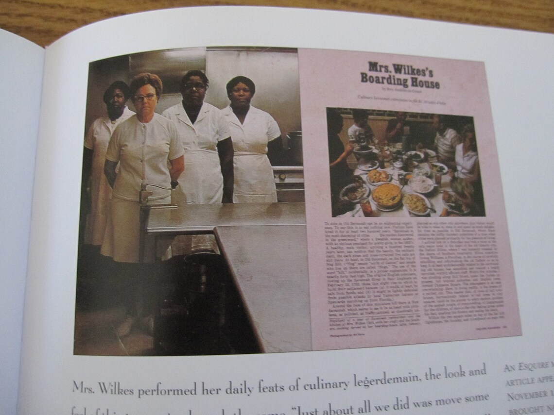 Mrs. Wilkes Boarding House Cookbook. A History of a Etsy