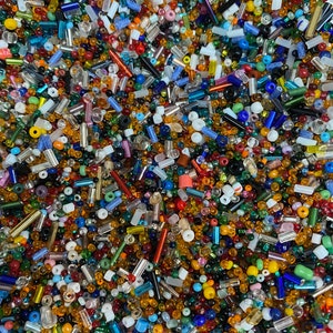 Large Bag Mixed Seed & Bugle Bead Mix - DIY Jewelry