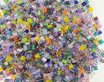 1/2 oz Lil Chubbies 24-28 ~ Furnace Art Glass Beads DIY Jewelry Making Earrings Necklaces Bracelets ~ Made in the USA