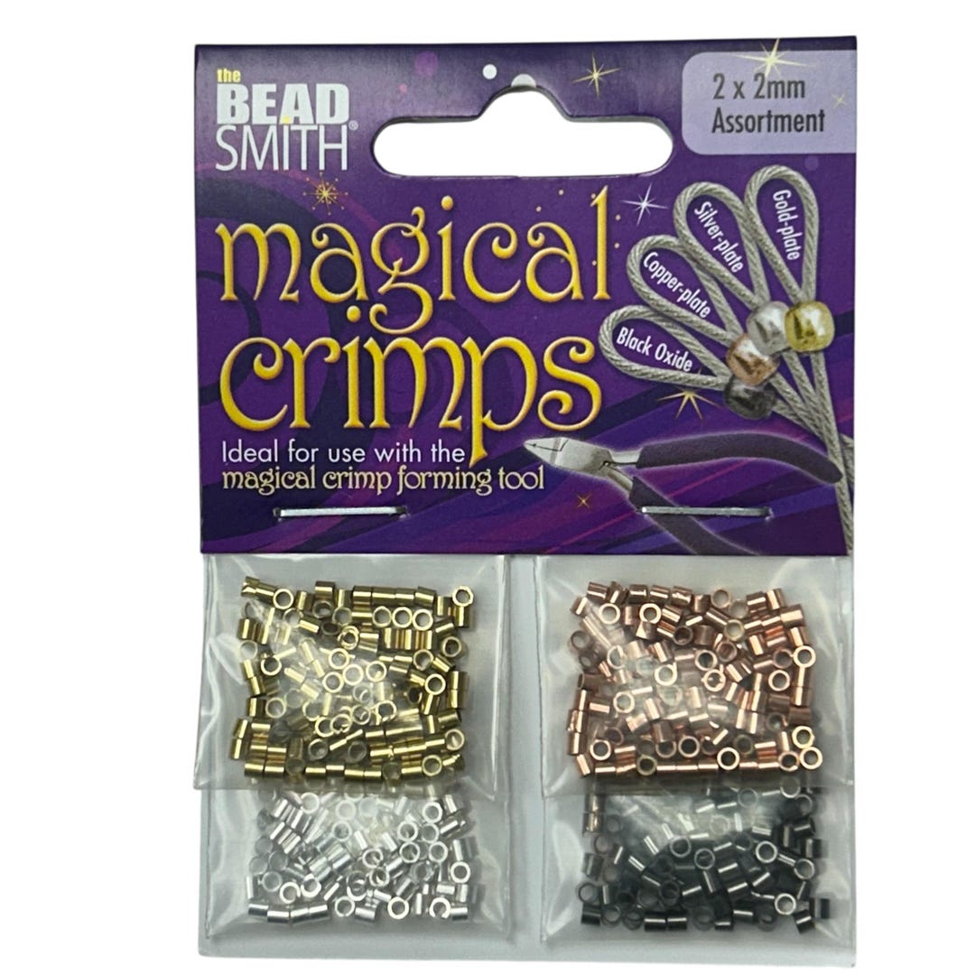 Crimp Tubes 2x2mm Mixed 500 Pc | Works Best W/magical Crimper ...