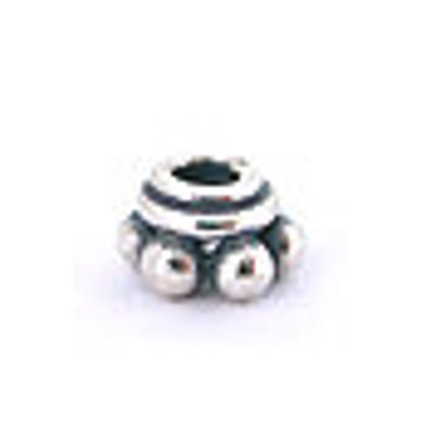 Bead Caps 2 Amira Bead Caps Sterling Silver 6mm Great for Earrings or as Connecting Links Jewelry Components