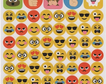 Pegatinas de caras sonrientes: álbumes de recortes y diarios (68 unidades)