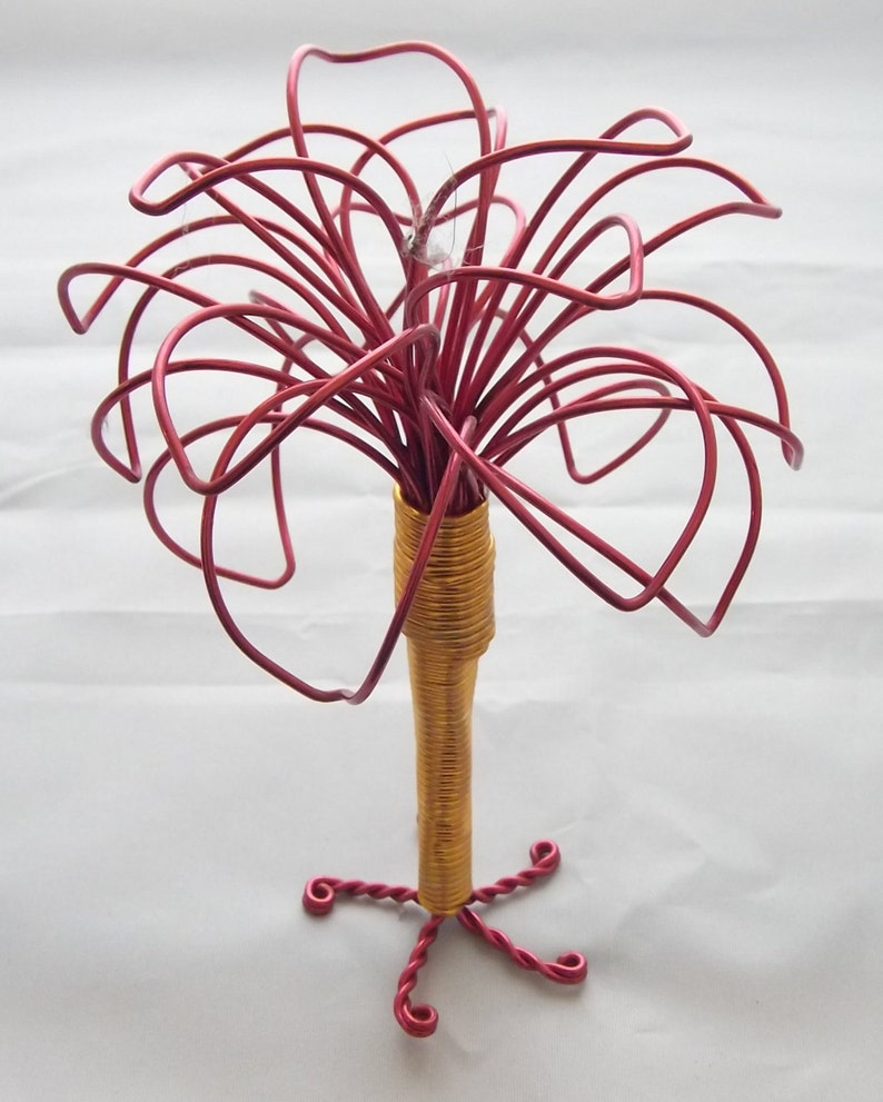 Hand Made Wire Palm Tree Etsy