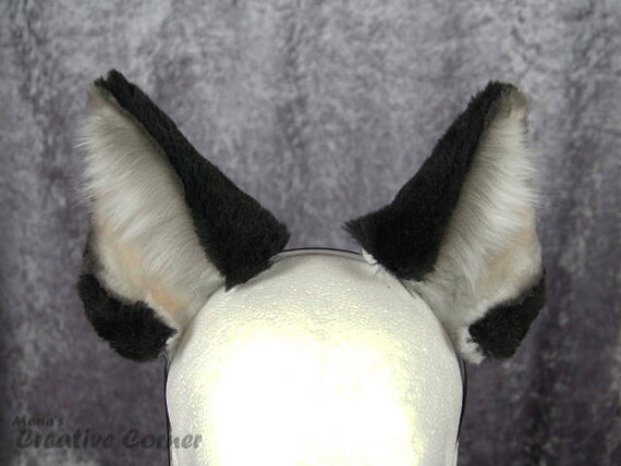 cute cat ears realistic kitty ears furry wearable ears etsy