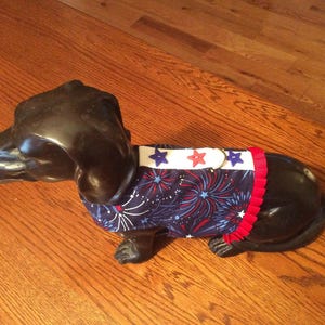Fabric Dog Harness- Pet Harness-patriotic dog harness