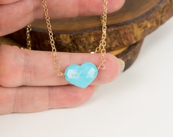 Sleeping Beauty Necklace, Delicate Turquoise Necklace, AAA Sleeping Beauty Turquoise