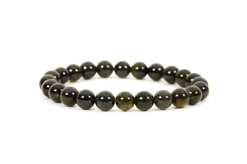 AA Grade 8MM Kornerupine Gemstone Bracelet Healing Gemstone Jewelry Kornerupine Bracelet Stacking Bracelet