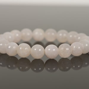 Pink Calcite Bracelet, AAA Grade Light Pink Calcite Natural Gemstone Bracelet,  10MM Calcite Bracelet