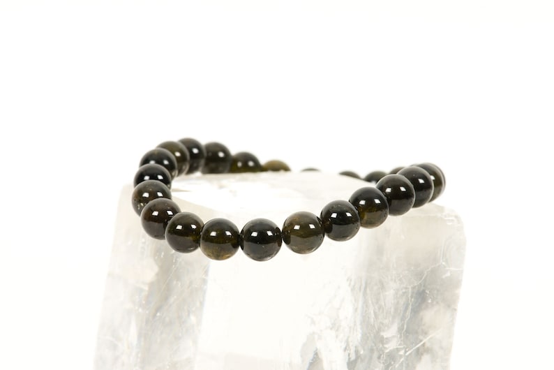 AA Grade 8MM Kornerupine Gemstone Bracelet Healing Gemstone Jewelry Kornerupine Bracelet Stacking Bracelet