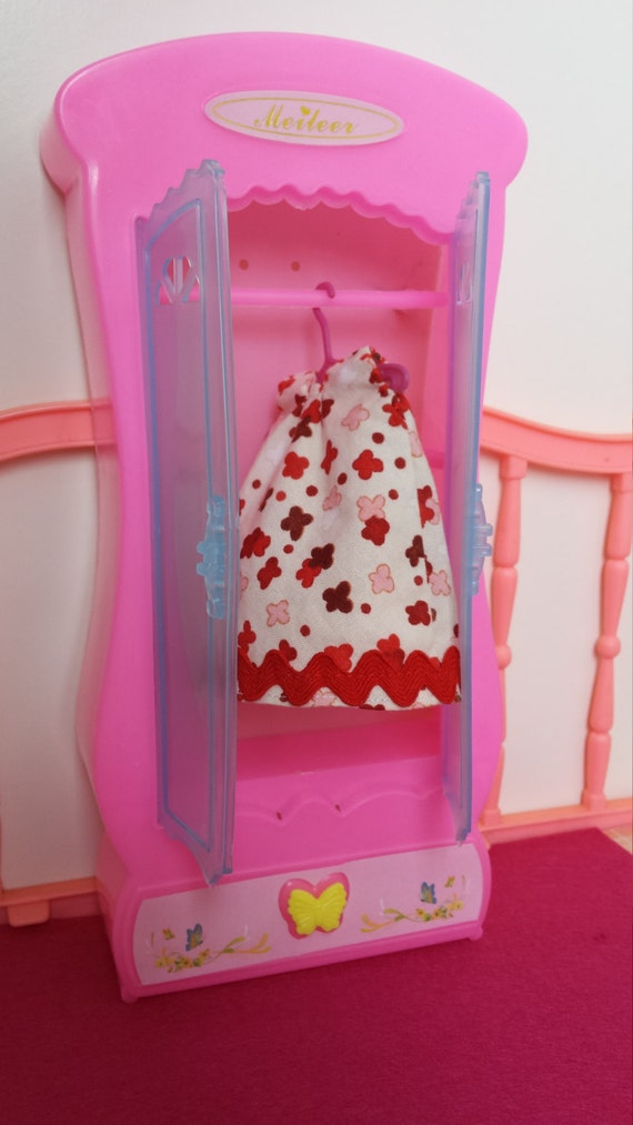 Doll Wardrobe Doll Cupboard Wardrobes For Dolls Mini Etsy