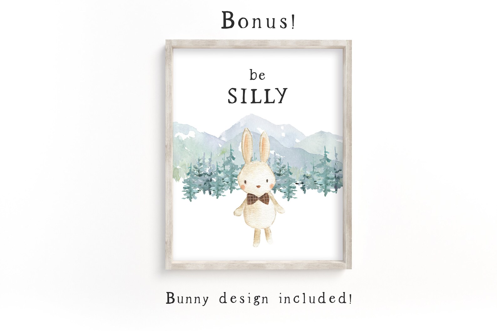 Woodland Nursery Print Set of 6 Boy Nursery Printables - Etsy