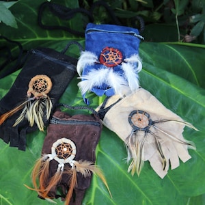 Cartera grande con diseño de atrapasueños