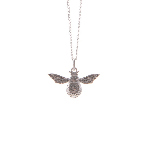 Sterling silver Bee necklace