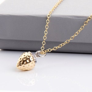 Strawberry necklace