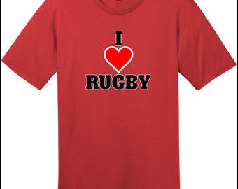 I Love Rugby T-shirt