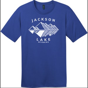 Jackson Lake Wyoming Mountains T-Shirt