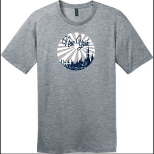 New York Retro Distressed T-shirt