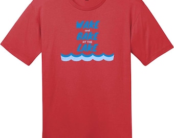 Wake And Bake At The Lake Vintage T-Shirt, Funny 420 T-Shirt, Lake Life Weed Tee, Cannabis Humor Shirt, Custom Graphic Tee