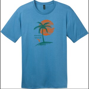 Amelia Island Palm Tree T-shirt