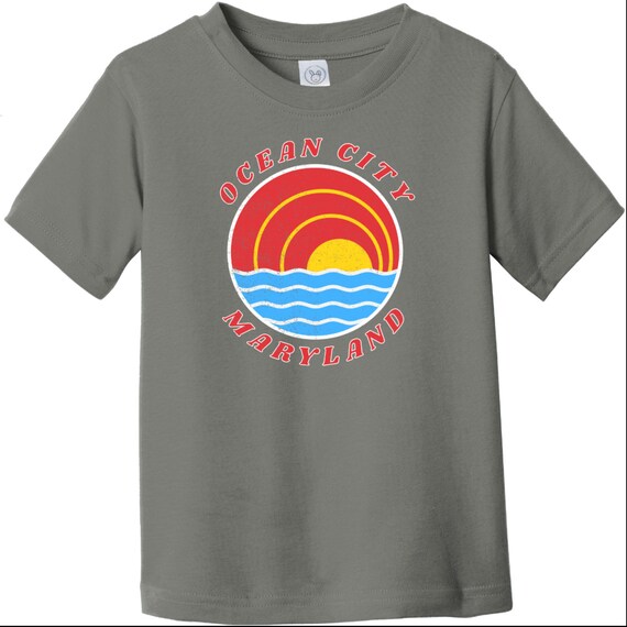 Ocean City Maryland Toddler T Shirt - Etsy