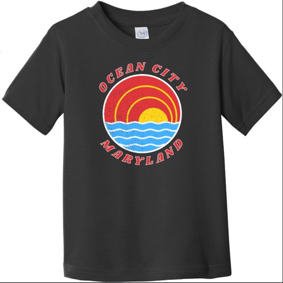 Ocean City Maryland Toddler T Shirt - Etsy