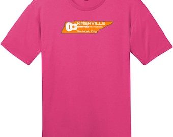 Nashville Tennessee Music City T-Shirt, Nashville T-Shirt, Music City Tee, Tennessee Country Music Shirt, Custom Graphic Tee